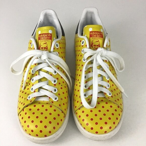 Adidas Stan Smith Pharrell Williams Polka Dot B25402 Sneakers Shoes Mens US 6 - Picture 2 of 12